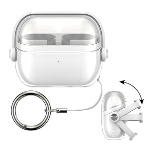 kwmobile �ی�J�o�[ Samsung Galaxy Buds 3 / Pro�Ή� �P�[�X - �C���z���P�[�X ���b�N�t �ϏՌ� �N���A TPU ���x���_�[ / ���� / ���� / �F / ���� / ���F / ���� ���x���_�[/���� �F/���� ���F/����