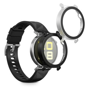 kwmobile 2x �P�[�X Huawei Watch GT5 41mm�Ή� �J�o�[ - �t���{�f�B �K���X �ϏՌ� �����^ ����/���F ���� / ���F / ���F / �V���o�[ ���F/�V���o�[