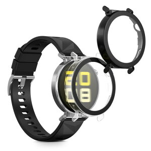 kwmobile 2x �P�[�X Huawei Watch GT5 41mm�Ή� �J�o�[ - �t���{�f�B �K���X �ϏՌ� �����^ ����/���F ���� / ���F / ���F / �V���o�[ ���F/�V���o�[
