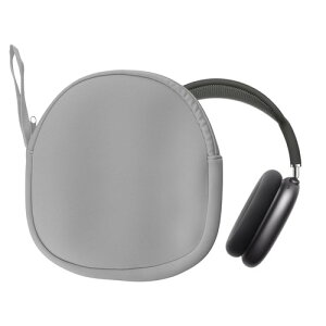 kwmobile Apple AirPods Max / 2�Ή� �P�[�X - �w�b�h�z�� �ϏՌ� �l�I�v���� �X���[�u 21 24 2 cm �A���e�B�[�N�s���N / �_�[�N�O���[ / ���C�g�O���[