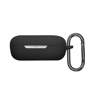 kwmobile �C���z���P�[�X Shokz OpenFit 2 T921�Ή� �P�[�X - ���C�����X�C���z�� �V���R�� �����h�~ ���F �u���b�N / �z���C�g ���F