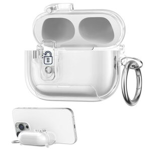 kwmobile �ی�J�o�[ Apple Airpods Pro 3�Ή� �P�[�X - �C���z���P�[�X �X�}�z�X�^���h�@�\�t TPU �F ���� / �u���[