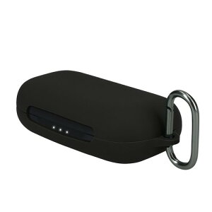 kwmobile �C���z���P�[�X Anker AeroFit 2 Pro�Ή� �P�[�X - ���C�����X�C���z�� �V���R�� �����h�~ ���F �u���b�N / �[�ΐF