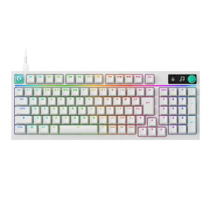 Logicool G 8000Hz �z�b�g�X���b�v G316 X 98 �Q�[�~���O�L�[�{�[�h ���j�A �É� �K�X�P�b�g�}�E���g ���{��z�� ���J�j�J�� LIGHTSYNC RGB �L�� �Q�[�~���O �L�[�{�[�h G316X-98-LNWHd
