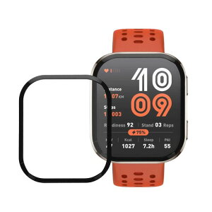kwmobile 2x Amazfit Bip 6�Ή� �ی�t�B���� - ��ʕی� �ی�V�[�� �X�}�[�g�E�H�b�` �w��h�~ �ȒP���� - ���h�~ ����