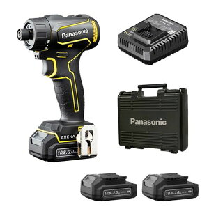 �p�i�\�j�b�N Panasonic �[�d�h�����h���C�o�[ �[�d�� �v���X�`�b�N�P�[�X�t EXENA L�V���[�Y EZ1D31F10D-R ���b�h / �C�G���[ 10.8V 2.0Ah�d�r�p�b�N 2�� �`���b�N�^�C�v EZ1D31F10D-Y �r�b�g�^�C�v EZ1D31X-Y