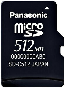 �p�i�\�j�b�N microSD�J�[�h 512MB RP-SM512BJ1K