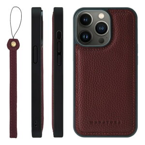 HANATORA for iPhone �P�[�X MagSafe �Ή� �{�v �ϏՌ� �o���p�[�^ �X�}�z�P�[�X �X�}�z �X�g���b�v �t�� �V�������N���U�[ �M�t�g �}�O�Z�[�t�Ή� SMSGZ-15-Taupe �g�[�v / �l�C�r�[ / �O���[�W�� 16ProMax