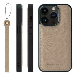 HANATORA for iPhone �P�[�X MagSafe �Ή� �{�v �ϏՌ� �o���p�[�^ �X�}�z�P�[�X �X�}�z �X�g���b�v �t�� �V�������N���U�[ �M�t�g �}�O�Z�[�t�Ή� SMSGZ-15-Taupe �g�[�v / �l�C�r�[ / �O���[�W�� 16ProMax