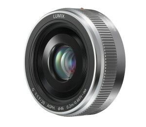 �p�i�\�j�b�N Panasonic �P�œ_�����Y �}�C�N���t�H�[�T�[�Y�p ���~�b�N�X G 20mm/F1.7 II ASPH. H-H020A-S �V���o�[ / �u���b�N H-H020A-K