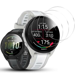 Seninhi �Ή� Garmin Forerunner 165 / Forerunner 165 Music �K���X�t�B���� 3���Z�b�g �� �i�� ���{���Ɏq�f�ސ��Ή� GARMIN 165 Music �����K���X �t�� �K�[�~�� Forerunner165 �ی�t�B���� ������ ���ϋv ������