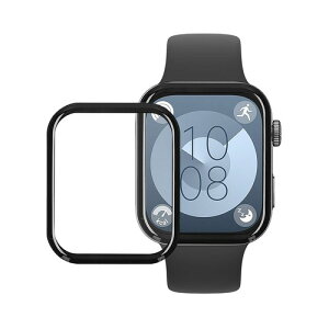 kwmobile 2x Huawei Watch Fit 3 / Fit 4�Ή� �ی�t�B���� - ��ʕی� �ی�V�[�� �X�}�[�g�E�H�b�` �w��h�~ �ȒP���� - ���h�~ ����