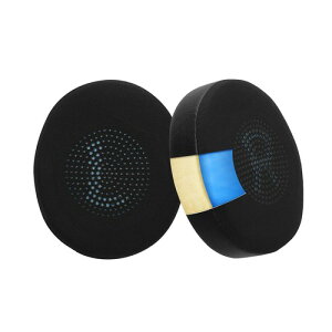 kwmobile 2x Jabra Evolve2 65 / 65MS / Evolve2 40 /40UC / Elite 45h�Ή� �C���[�p�b�h - �w�b�h�z���J�o�[ �ϋv�� �\�t�g PU���U�[ ���F