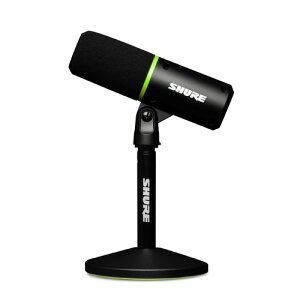 VGP2025 ����SHURE USB�Q�[�~���O�}�C�N MV6 : �Q�[�� �z�M �X�g���[�~���O �_�C�i�~�b�N�}�C�N �P��w���� USB-C �L�� �m�C�Y���� �~���[�g�{�^�� MOTIV�V���[�Y Windows Mac iOS Android