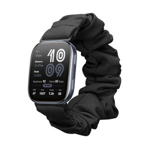 kwmobile Amazfit Bip 6�Ή� �o���h - �����x���g �V���V�� �S�� �R�b�g�� 14-19 cm �A���e�B�[�N�s���N / ���C�g�u���[ / �O���[�� / �u���b�N �ΐF ���F
