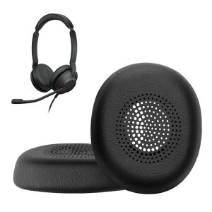 kwmobile 2x �w�b�h�z���J�o�[ Jabra Evolve 2 30�Ή� �����p�C���[�p�b�h - �N�b�V���� PU���U�[ ���F