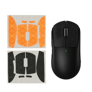 kwmobile �}�E�X�O���b�v Logitech G PRO X Superlight 2 / G PRO X Superlight�Ή� �O���b�v�e�[�v - ����~�� �J�b�g�� ����0.5mm ���F/�I�����W