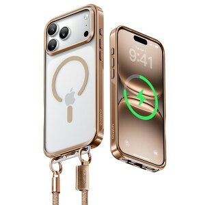 �y�ƊE���X�g���b�v�\���EMagsafe�Ή��z CASEKOO iPhone �p �P�[�X �N���A �B���o�b�N�� �ő�25W�}���[�d�Ή� �� �ϏՌ� ���ϋv�� ���� ���ϖh�~ �X�}�z �X�g���b�v �n���h�X�g���b�v�t�� ������