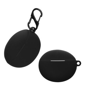 kwmobile �C���z���P�[�X Xiaomi Redmi Buds 4 Active�Ή� �P�[�X - ���C�����X�C���z�� �V���R�� �����h�~ ���F �u���b�N