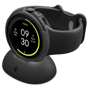 Spigen Pixel Watch 5/4 41mm/45mm �P�[�X �[�d�X�^���h�J�o�[�t�� ���L�b�h �G�A �}�b�g �u���b�N