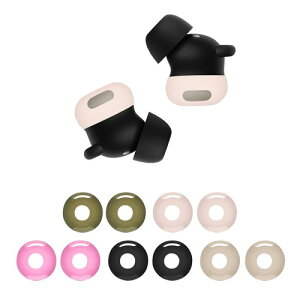 kwmobile 10x �V���R���J�o�[ Google Pixel Buds Pro 2�Ή� �C���z���p �V���R���J�o�[ �Z�b�g �C���C���[�w�b�h�z���p �ی�J�o�[ �}���`�J���[