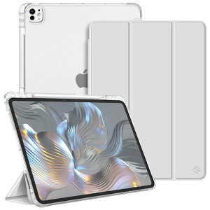Fintie iPad Pro 13�C���`(M5/M4)�p�P�[�X 2025/2024 �������\�t�gTPU�o�b�N�J�o�[ PU�������U�[(�V���o�[)