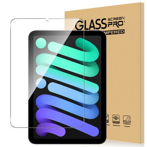 For iPad mini 8 �t�B���� iPad mini ��8���� 2026 A20 Pro �Ή� �K���X�t�B���� �����x�^�b�` �����ߗ� �d�x9H �w��h�~ Greerass �C�A�h�~ �������� �ϏՌ� �\��t���ȒP �t���ی� ������U�h�~