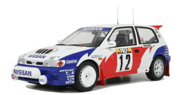 京商 (Kyosho) OttO mobile 1/18 日産 サニー GTI-R モンテカルロラリー 1992#12 完成品 OTM461