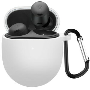 TOORQR For Google Pixel Buds Pro 2 / �P�[�X �J�o�[ �V���R���f�� �ی�J�o�[ �h�� �h�o �����h�~ �L�Y�h�~ �S�ʕی� �y�� �Ή� �O���[�� / �u���b�N / �u���[ / �z���C�g / ���b�h