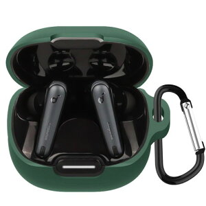 TOORQR For Anker Soundcore Liberty 4 NC �P�[�X �J�o�[ NC�V���R���f�� �ی�J�o�[ �h�� �h�o �����h�~ �L�Y�h�~ �S�ʕی� �y�� �J���r�i�t�� �O���[�� / �u���b�N / �z���C�g / ���b�h