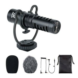 JJC �}�C�N���t�H�� �J�[�f�B�I�C�h�w���� 3.5mm TRS TRRS�P�[�u���t�� Fujifilm X-E5 Nikon ZR Z5II / Sony A9III ZV-1II / Canon PowerShot V1 EOS R6 Mark III �f�W�^����჌�t�J���� �r�f�I�J���� �X�}�[�g�t�H���^�u