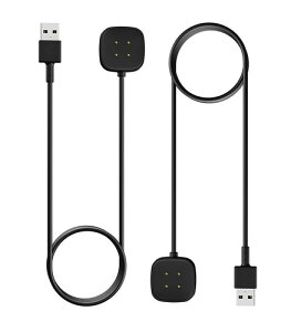2 �Z�b�gMoKo �K�[�~���p �ϊ��A�_�v�^ �[�d��}���[�d�Ή�Type-C �j�J���t�� Gray Fitbit Versa4-�u���b�N2���Z�b�g