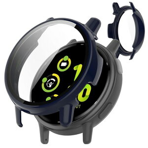 TOORQR For Garmin Vivoactive 5�Ή�/6�Ή� �P�[�X �K�[�~��Vivoactive �g�E�H�b�`�P�[�X �����K���X ��̌^ �ϏՌ� PC�f�ޒ����^ ���h�~ �S�ʕی� �w��h�~ ��U�h�~ �����x �����ߗ� �N���A / �u���b�N