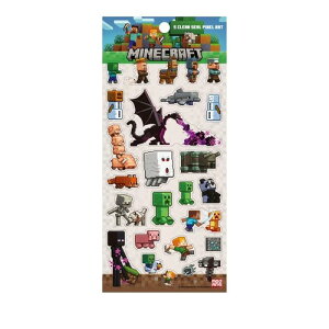 �G���X�J�C MINECRAFT �}�C���N���t�g �N���A�V�[�� 5PIXEL ART ��175×90mm PET��