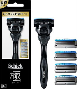 Schick(�V�b�N) �� KIWAMI 5���n �R���{�p�b�N �z���_�[(�n�t��+�֐n4�R��) �E��� �J�~�\��