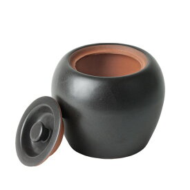 キャプテンスタッグ(CAPTAIN STAG) 火消し 火消し壺 和膳亭 陶器製 UY-7035 ブラック 外径160×高さ130mm