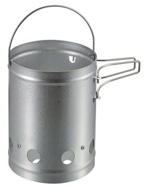 キャプテンスタッグ(CAPTAIN STAG) バーベキュー用 火起し器 火消しつぼ用 UG-3295 製品サイズ:(約)外径160×高さ200mm(本体のみ) シルバー
