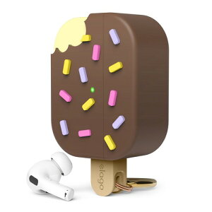 elago AirPods Pro2 �Ή� �P�[�X �ϏՌ� ���킢�� �؍� �� �A�C�X�N���[�� �V���R�� �J�o�[ �����h�~ �J���r�i �t Apple Pro 2 �A�b�v�� �G�A�|�b�c�v��2 ��2���� MQD83J/A MTJV3J/A ICE CREAM ���x���_�[