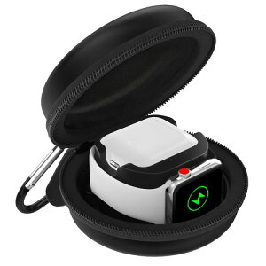 MoKo AppleWatch 10 AirPods Pro3 ���[�P�[�X Watch 10/9/8/7/SE/Ultra ���[�o�b�O �u���b�N