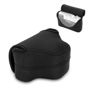 JJC �J�����|�[�` Canon EOS RF-S Nikon �X�g���b�v�t�� �g�ѕ֗� �L�Y�h�~ �h�o �ϏՌ� �R���p�N�g �� GFX100R ��p�J�����P�[�X �x�m�t�B���� R50V 14-30mm f/3.5-5.6 IS STM/Nikon Zfc 24-50mm f/4-6.3 �ȂǂɓK�p Q3