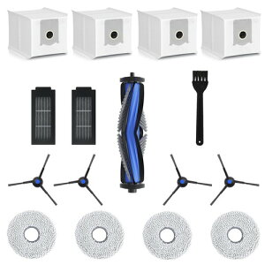 ECOVACS �����p T90 Omni / Pro Omni/ OMNI/ PRO mini X8 OMNI/X8 OMNI ���{�b�g�|���@ �����p�_�X�g�o�b�O HUKWIMO �A�N�Z�T���[ �G�R�o�b�N�X �������i�Ή� 8������/15������ ���p�b�N DEEBOT T80 OMNI/T50 4��