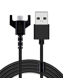 1�{Logicool G(���W�N�[�� G) G403 G900 G903 G703 GPRO ���C�����X�}�E�X, Logicool G(���W�N�[�� G) PRO X SUPERLIGHT �X�s�[�J�[ �Ή� �[�d�P�[�u��HUKWIMO�[�d�� USB-A�R�l�N�^ �g�я[�d�� �����ϋv 1.8m���� �y��