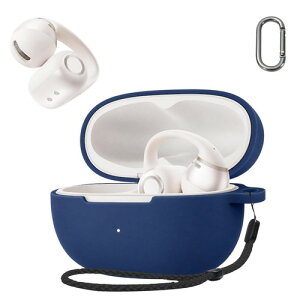 For SHOKZ OpenDots 2 �P�[�X �J�o�[ HUKWIMO �J���r�i�t��+�X�g���b�v�t�� �ϏՌ� �h�� �h�o �����[�d�\ �S�ʕی� �L�Y�h�~ SHOKZ OpenDots 2 �Ή� [�u���[]