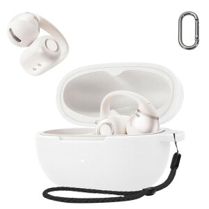 For SHOKZ OpenDots 2 �P�[�X �J�o�[ HUKWIMO �J���r�i�t��+�X�g���b�v�t�� �ϏՌ� �h�� �h�o �����[�d�\ �S�ʕی� �L�Y�h�~ SHOKZ OpenDots 2 �Ή� [�z���C�g]