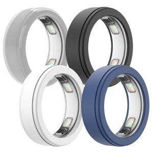 For Oura Ring 5 L�� ��p �ی�P�[�X HUKWIMO �y�� �ϏՌ� �Ռ��z�� �w��t���h�~ �h�o �ȒP���� (����+�u���b�N+�z���C�g+�_�[�N�u���[)
