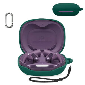 JBL Sense Pro �p �P�[�X �J�o�[ HUKWIMO �J���r�i�t��+�X�g���b�v�t�� �ϏՌ� �h�� �h�o �����[�d�\ �S�ʕی� �L�Y�h�~ Sense Pro �Ή� [�O���[�� ��]