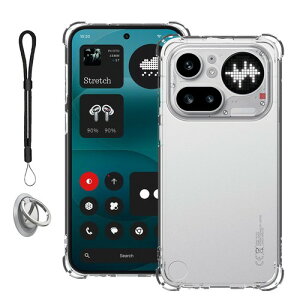 For Nothing Phone 4a Pro 5G �P�[�X �ی�J�o�[ [HUKWIMO] TPU�� �\�t�g �_�炩����G�� �X�N���[�� �J�����ی� �ϏՌ� ���^ �y�� �w��h�~ ��t�ȒP ���ϖh�~Nothing Phone 4a Pro �K�p [�N���A ����]