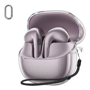 For Xiaomi Buds 6 �P�[�X HUKWIMO �J���r�i�t��+�X�g���b�v�t�� �ϏՌ� �h�� �h�o �����[�d�\ �S�ʕی� �L�Y�h�~ Xiaomi Buds 6 �Ή� [�N���A ����]