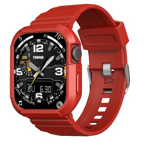 [TOORQR] �R���p�`�u�� Apple Watch �o���h �A�b�v���E�H�b�` �o���h 41mm 40mm 38mm �A�b�v���E�H�b�` �P�[�X �J�o�[ PC TPU ��d�\�� �R�p�O���[�h�̕ی� �����h�~ �ϏՌ� �ϋv�� ���h�~ �������� apple