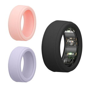 kwmobile 3x �J�o�[ Oura Ring Gen 3 - S size 6 7 8 9 10�Ή� �P�[�X - �X�}�[�g�����O �ϏՌ� ���h�~ �V���R�� �_�[�N�O���[/���x���_�[/�A���e�B�[�N�s���N